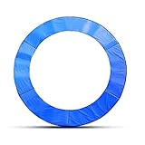 ULTRAPOWER SPORTS Federabdeckung Randschutz Randabdeckung für Trampolin 244cm 305cm 366cm 397cm, 427cm mit 6/8 Stangen blau PVC - UV beständig (427cm)